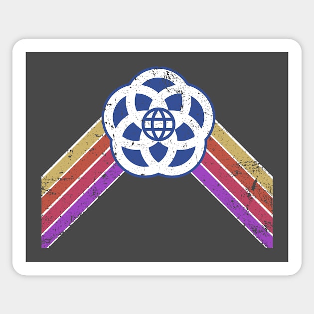 Epcot Center - Faded Glory Sticker by Bt519